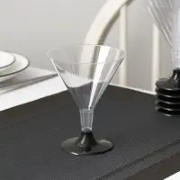 Бокал пластиковый одноразовый для мартини &laquo;Бокалисто&raquo;, 100 мл, 6 шт/уп, цвет прозрачный