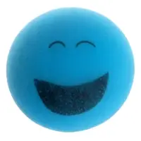 Мяч каучуковый &laquo;Рожицы&raquo;, 2,7 см, цвета МИКС