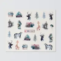 Слайдеры для ногтей &laquo;Holiday&raquo;, разноцветные