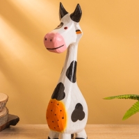 Сувенир "Коровка" дерево 10х7х30 см