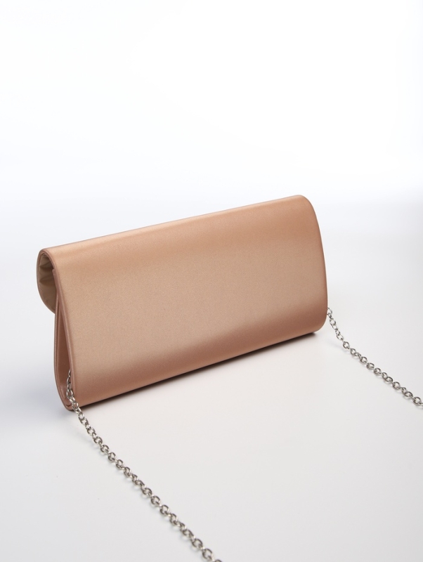 Сумка женская на магните, цвет бронзовый