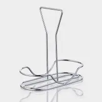 Набор для специй "Сияние.Black/White", 2 шт, на подставке