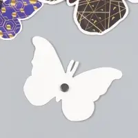 Набор магнитов на холодильник &laquo;Геометрия с золотом&raquo;, 12 шт., картон, h=4-10 см