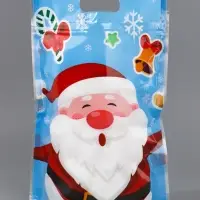 Пакет подарочный, с zip-lock застежкой, "Друзья дедушки Мороза", 15х22см МИКС