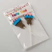 Набор топперов для торта &laquo;Кексики&raquo;, 2 шт., 12.5&times;4 см