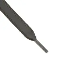 Шнурки для обуви, пара, плоские, со светоотражающей полосой, 10 мм, 70 см, серые