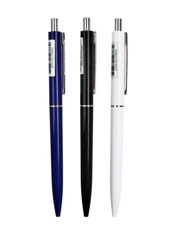 Ручка шариковая автоматическая, Hatber. Walker Classic, синяя 0.7 мм, 36 шт. в дисплее, МИКС