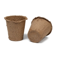 Торфяной горшок, 250 мл, 8 &times; 8 см, набор 20 шт., Greengo