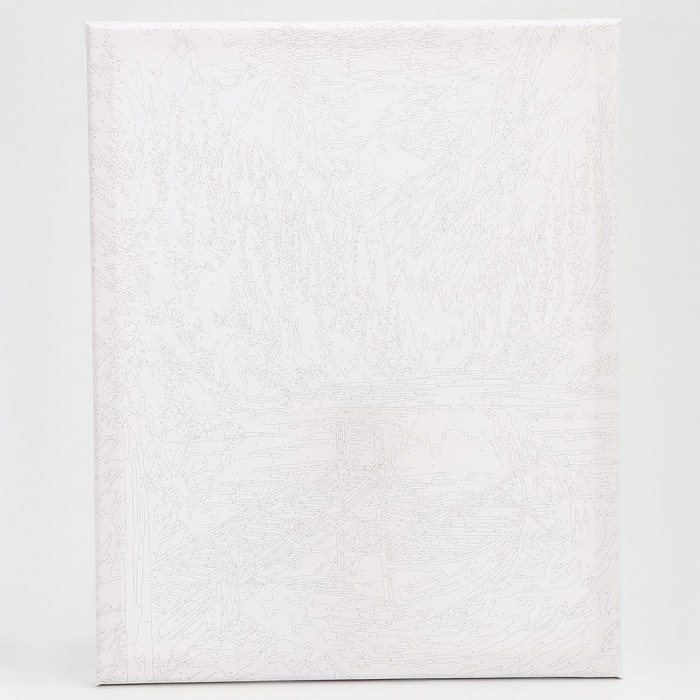 Картина по номерам на холсте с подрамником &laquo;Утро в горах&raquo;, 40 х 50 см