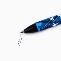 Ручка шариковая, синяя паста, 0.7 мм, автоматическая, в конверте &laquo;23 февраля&raquo;