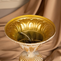 Подсвечник металл &laquo;Ярусы&raquo; для одной свечи 16 х 16 х 31 см