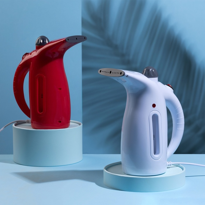 Отпариватель Luazon LO-13, ручной, 350 мл, 2 режима работы 400/800 Вт, 220 В, белый