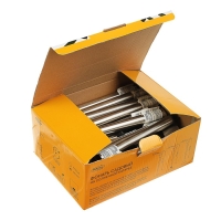 Садовый светильник на солнечной батарее &laquo;Трапеция&raquo;, 5.3 &times; 38 &times; 5.3 см, 1 LED, свечение белое