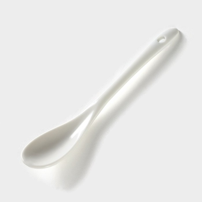 Сахарница фарфоровая с ложкой Доляна &laquo;Зелёный сад&raquo;, 320 мл, 10&times;9 см