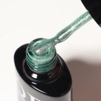 Гель лак для ногтей, &laquo;CHROME&raquo;, шиммерный, 3-х фазный, 8мл, LED/UV, цвет зелёный (023)