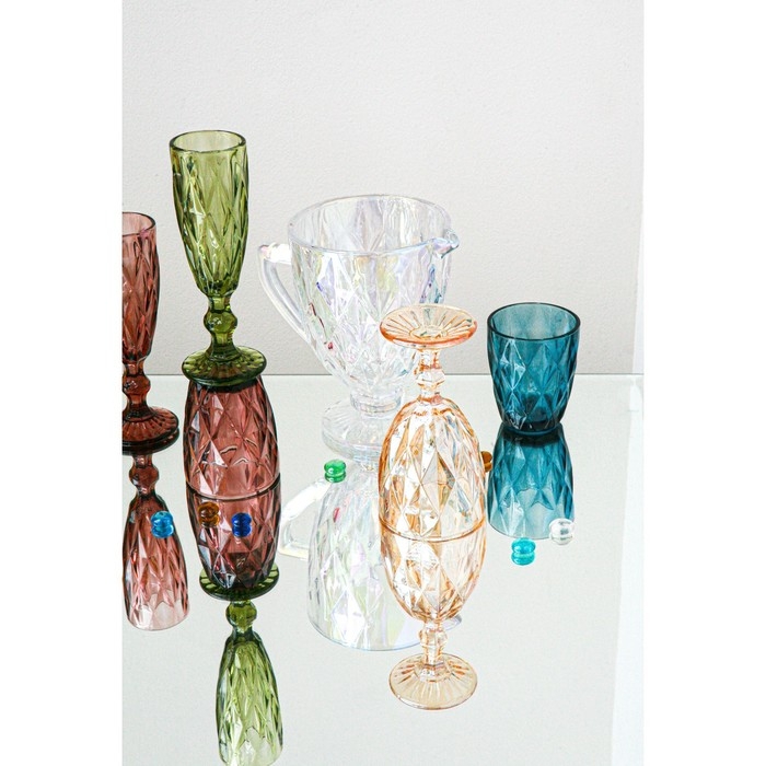 Стакан стеклянный Magistro &laquo;Круиз&raquo;, 240 мл, цвет синий