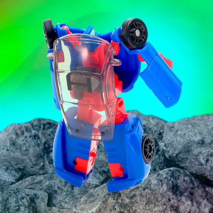 Робот &laquo;Автобот&raquo;, трансформируется, цвет синий