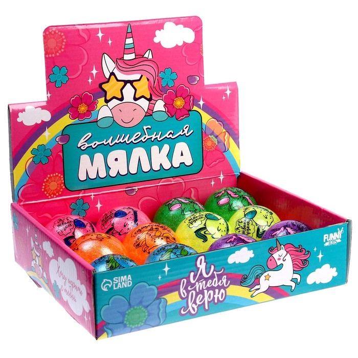 Антистресс сквиш мялка &laquo;Корги&raquo;, с песком, в шоубоксе, тянучка