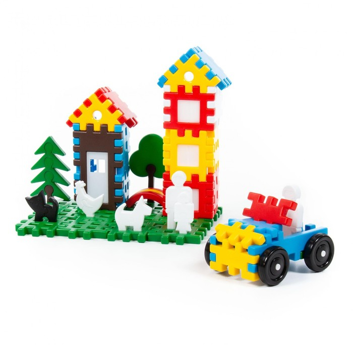 Конструктор &laquo;Семья&raquo;, 120 деталей