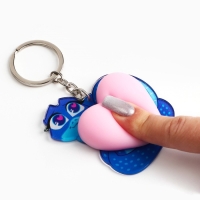 Брелок новогодний, для ключей, мялка &laquo;Будь спокоен&raquo; 7 х 13 см