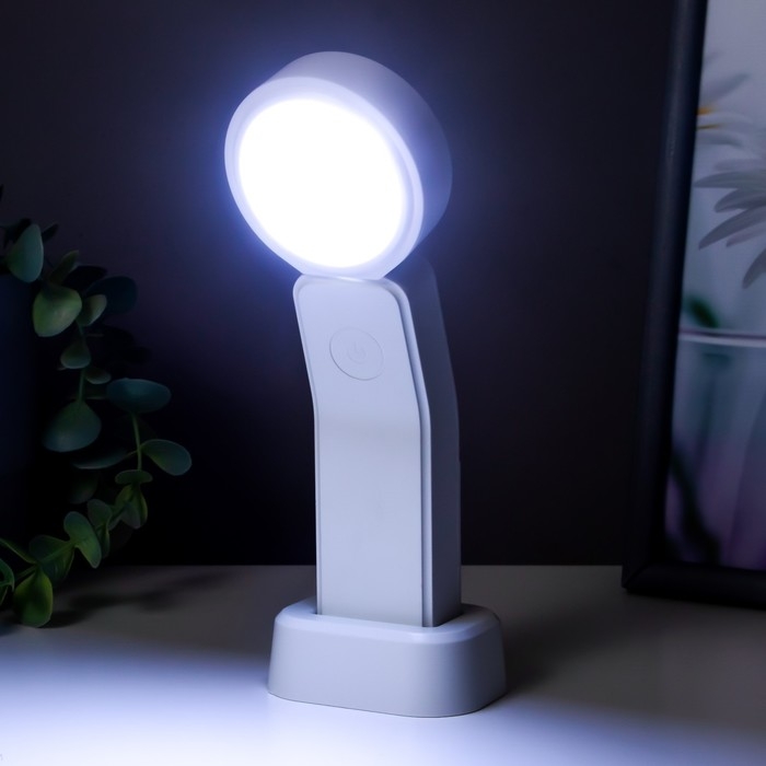 Светильник "Тренти" LED 3Вт USB белый 2х6,5х19 см