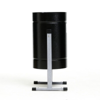 Урна уличная &laquo;Уралочка Бюджет&raquo; 21 л, 35 х 55 х 26,5 см, черная, бак 0,6 мм