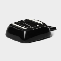 Соусник керамический с ручкой Доляна &laquo;Сковорода&raquo;, 50 мл, 10,5&times;7,2 см, цвет чёрный