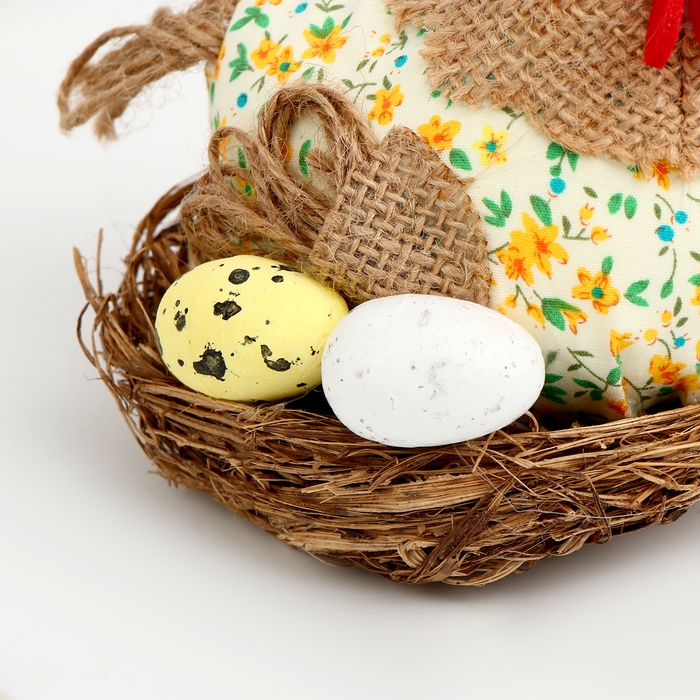 Декор пасхальный &laquo;Курочка&raquo; 14,5 &times; 14,5 &times; 13,5 см