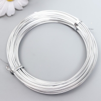 Проволока для творчества d 1,5 мм, cеребро рул.10 м