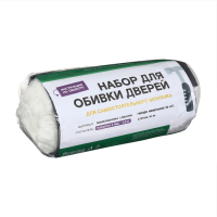 Комплект для обивки дверей 110 &times; 205 см: иск.кожа, поролон 3 мм, гвозди, серый, &laquo;Эконом&raquo;