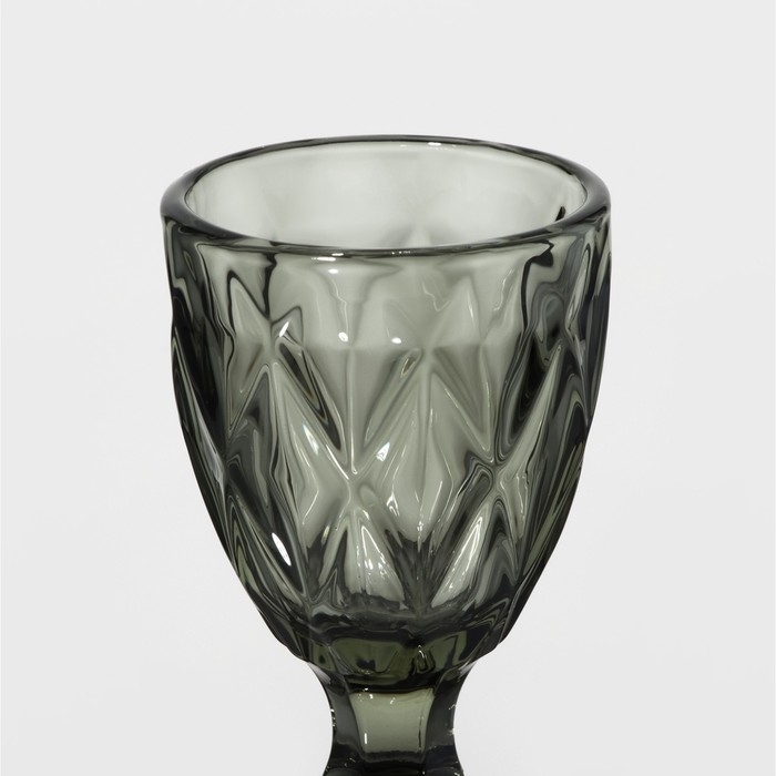 Рюмка стеклянная Magistro &laquo;Круиз&raquo;, 50 мл, 5&times;10 см, цвет серо-зелёный