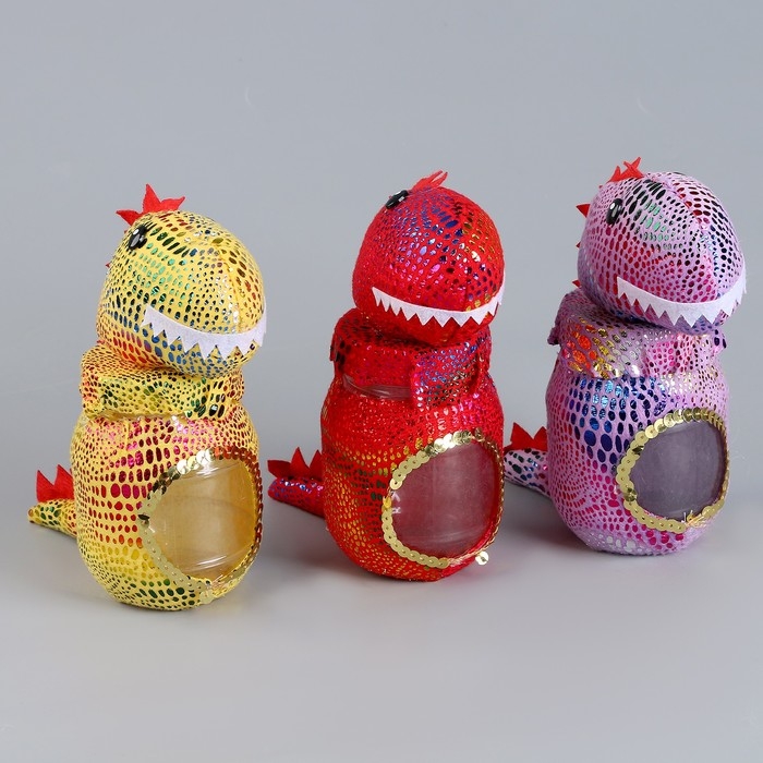 Конфетница &laquo;Динозавр&raquo;, 18 см, цвета МИКС