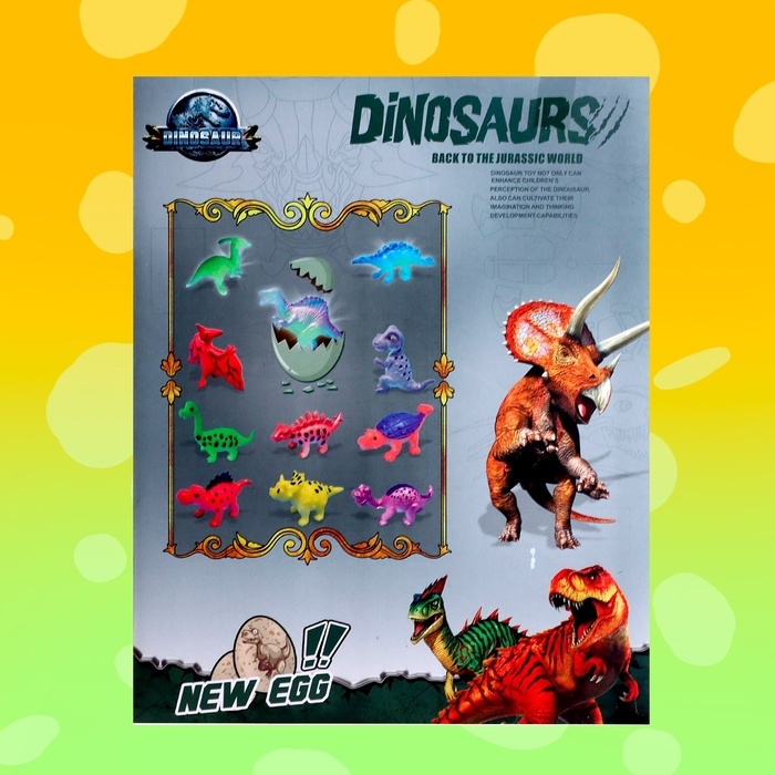 Детский игровой автомат &laquo;Динозавр&raquo; с игрушками, в наборе 6 шаров-сюрпризов