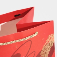 Пакет подарочный новогодний ламинированный &laquo;Яркие моменты&raquo;, 23 х 35 х 20 см, Новый год