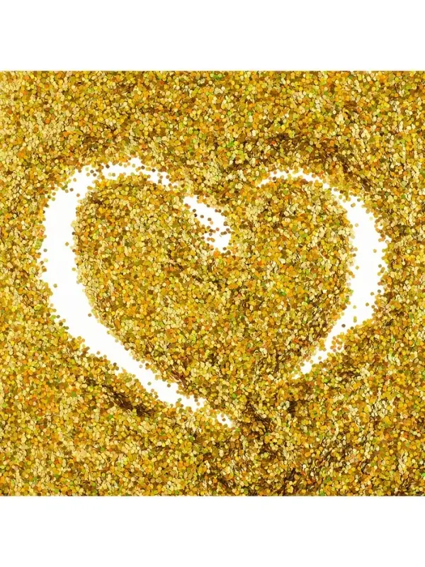 Конфетти &laquo;Шестиугольники&raquo; золото, голография, 0.1 см, 90 г