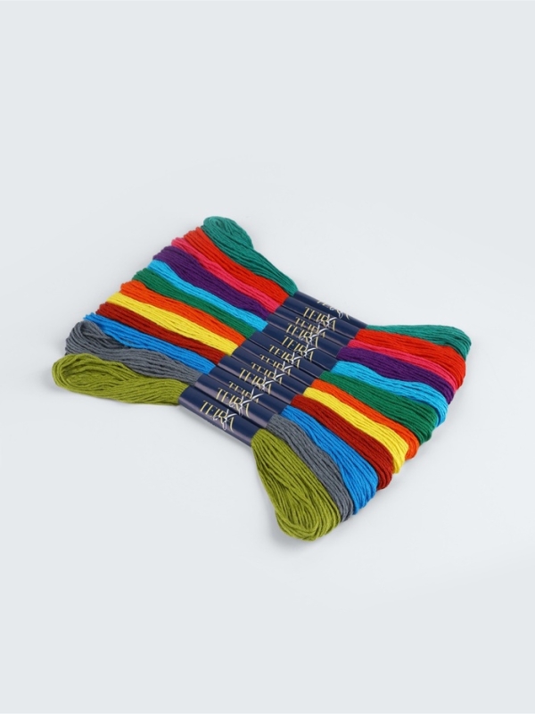 Набор ниток мулине хлопок 8&plusmn;1м (наб 12шт цена за наб) №5 TR