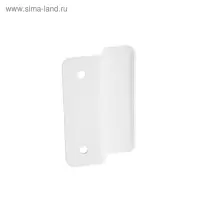 Ручка балконная, полимер белый, 80 шт