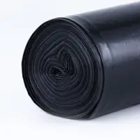 Мешки для мусора 360 л, ПНД, 80 мкм, 10 шт в рул, цвет черный