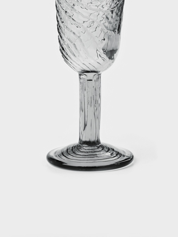 Бокал для шампанского "Барк"160 мл, цвет зеленый