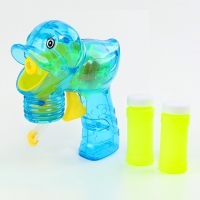 Генератор-пистолет мыльных пузырей &laquo;Утка&raquo;, прозрачный, МИКС