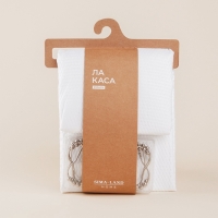 Штора для ванной SL Home, с люверсами, полиэстер, 200&times;200 см, белая