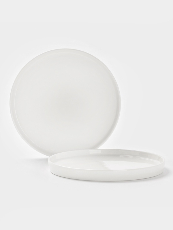 Набор тарелок 2 шт 16,5х1,5 см Magistro "White Snow"