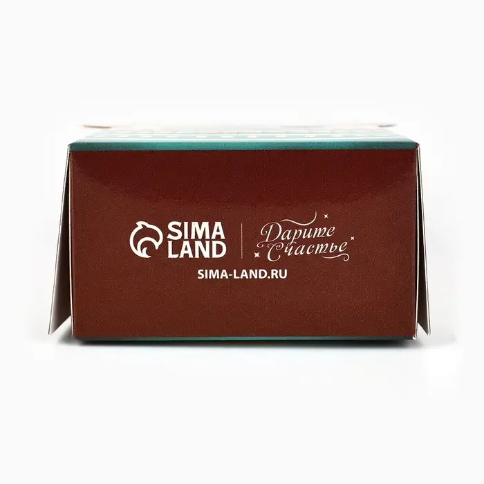 Коробка складная с окном &laquo;Мишка&raquo;, 6 х 12.4 х 3.5 см