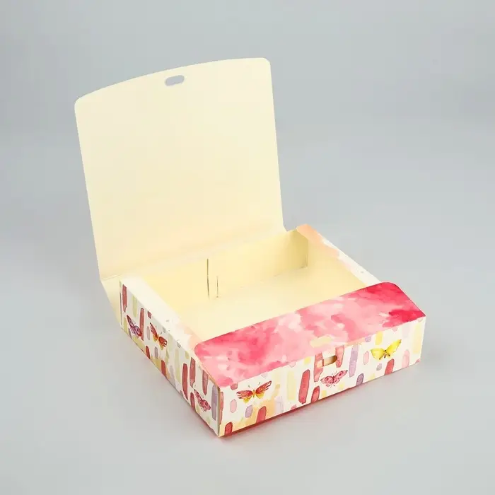 Коробка подарочная складная, упаковка, &laquo;Приятных моментов&raquo;, 20 х 18 х 5 см