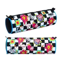 Пенал-тубус мягкий 70 х 210 мм, Hatber "Смешарики" чёрный NPt_60127