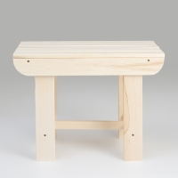 Лавка наличник, из липы, "Добропаровъ", 60&times;40&times;43,5см