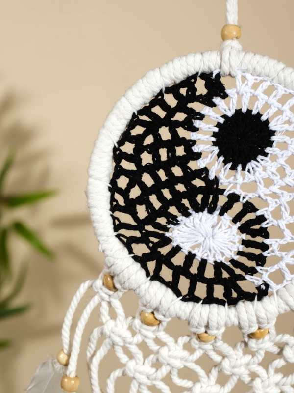 Ловец снов "Инь Янь" 12х50 см.