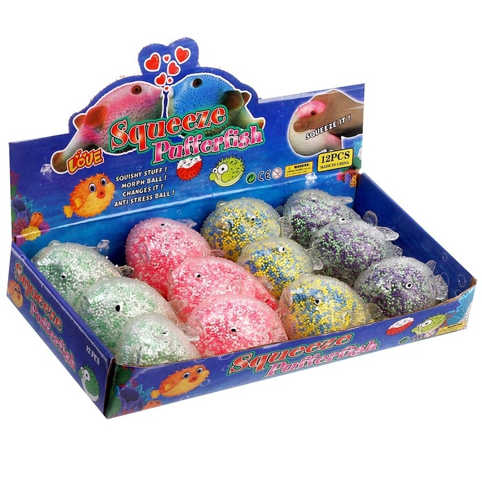 Мялка &laquo;Рыбка&raquo; с пенопластом