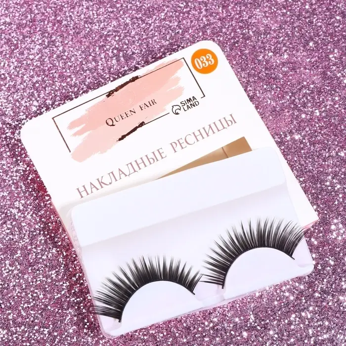 Ресницы накладные &laquo;Взгляд&raquo;, 11 мм, без клея, эффект МИКС