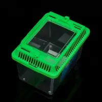 Переноска прямоугольная, 13,5 х 9,3 х 10 см, зелёный